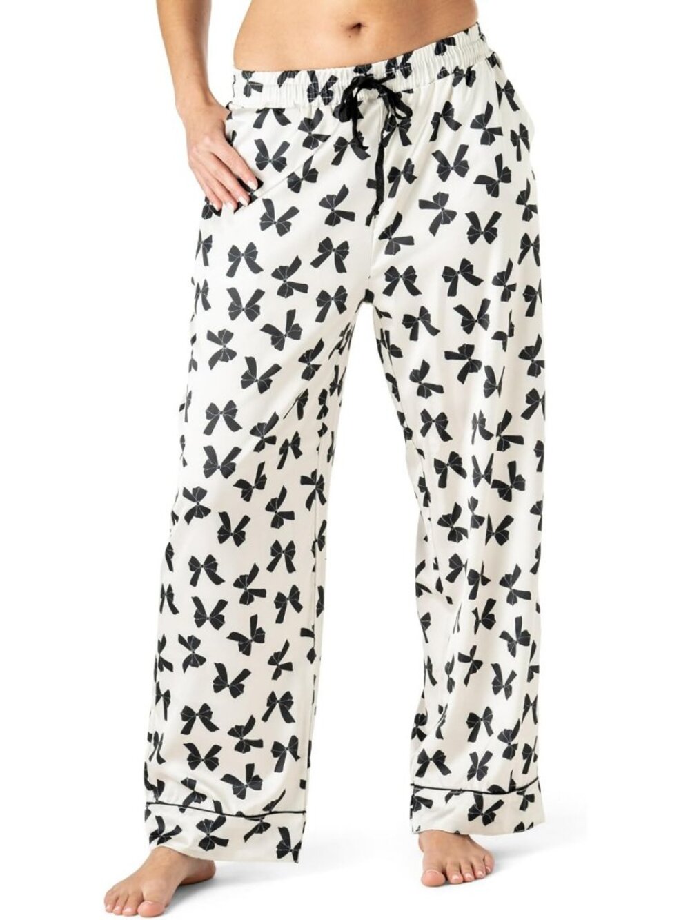 Cozy Satin Beauty Sleep Pajama Pants for Women & Girls - Soft & Stylish